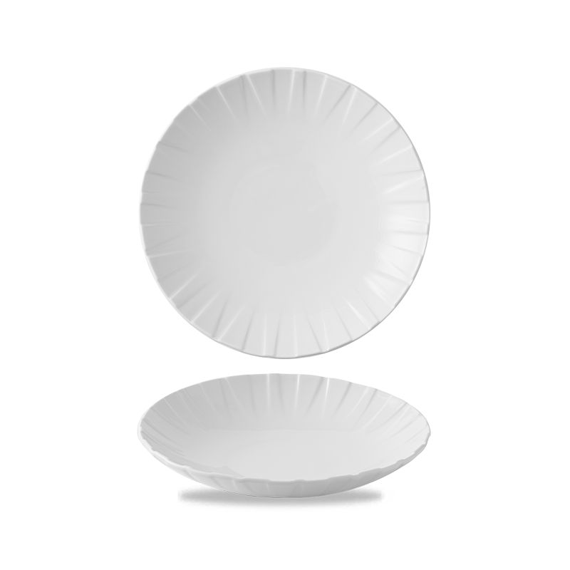Piatto Fondo 27,1 Cm Bianco Alchemy Abstract Feature - Churchill