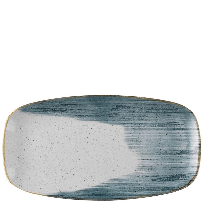 Piatto Oblungo 35,5 X 18,9 Cm Stonecast Accents Blueberry - Churchill