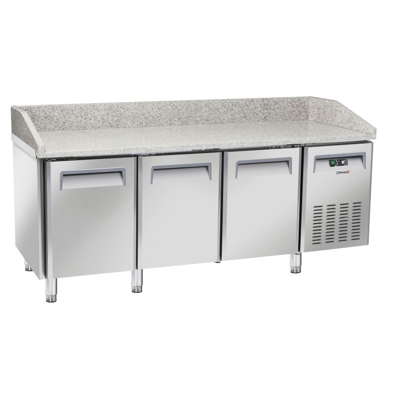 Tavolo per Pizza Refrigerato 3 Porte - Casselin