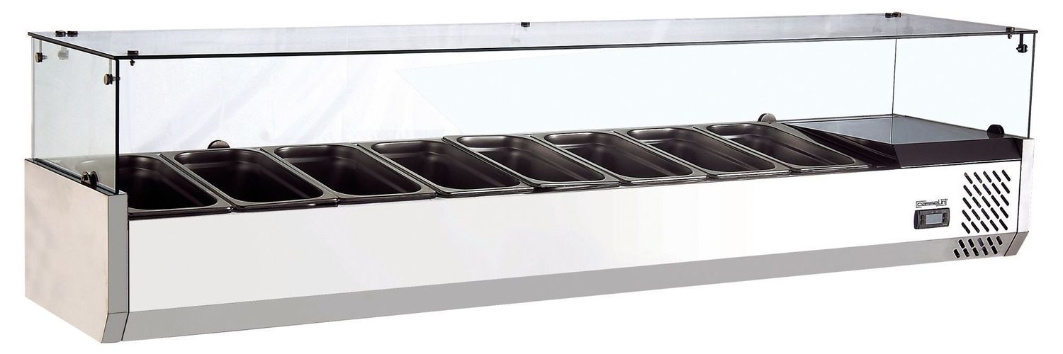 Saladette da Banco 8 x GN 1/4 - Casselin