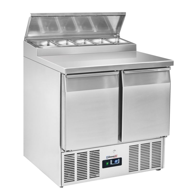 Saladette 2 Porte 5 x GN 1/6 - Casselin