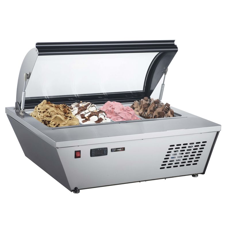 Vetrina per Gelati 4 x GN 1/3 - Casselin