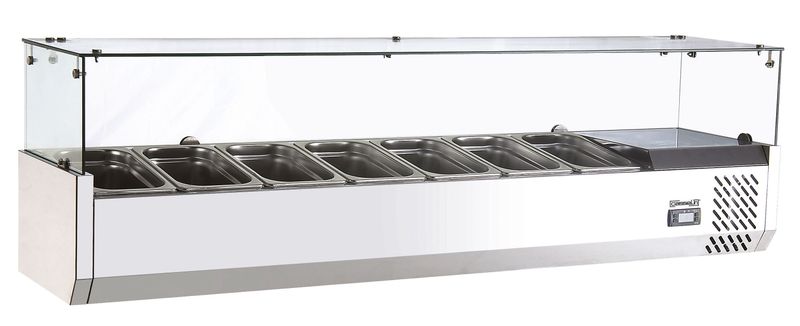 Saladette da Banco 7 x GN 1/4 - Casselin