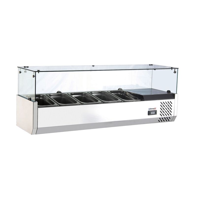 Saladette da Banco 5 x GN 1/4 - Casselin