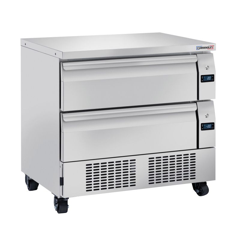 Cassettiera a Doppia Temperatura 2 Cassetti 4 x GN 1/1 - Casselin