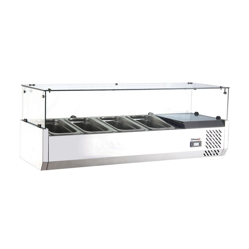 Saladette da Banco 4 x GN 1/3 - Casselin