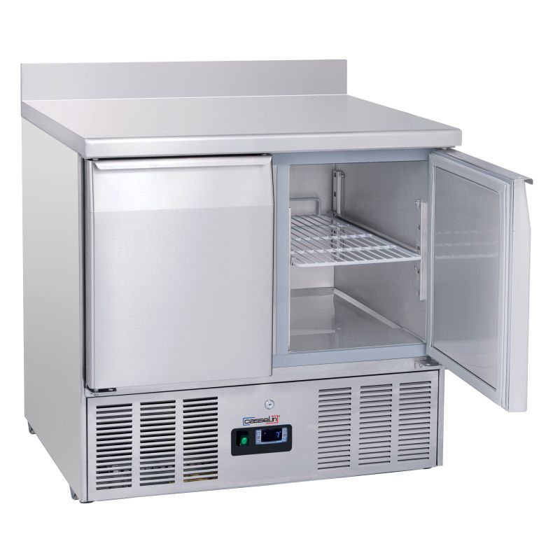 Saladette con Alzatina 2 Porte GN 1/1 - Casselin