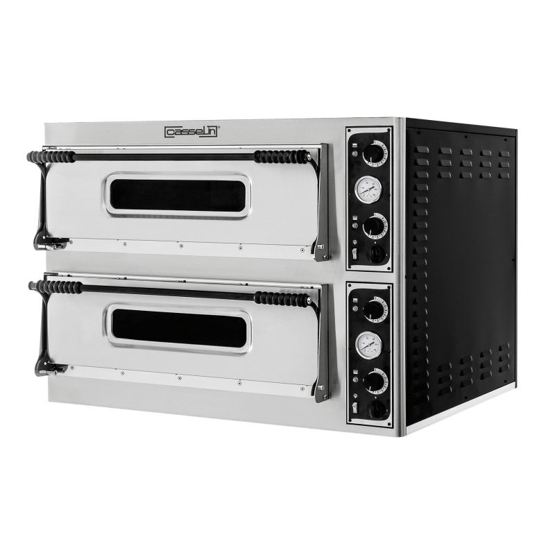 Forno Elettrico per Pizza 2 x 4 Pizze 32 cm - Casselin