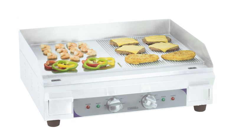 Fry Top Premium Piastra Liscia e Rigata - Casselin
