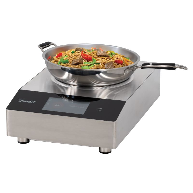 Piastra ad Induzione per Wok 400 Nero - Casselin