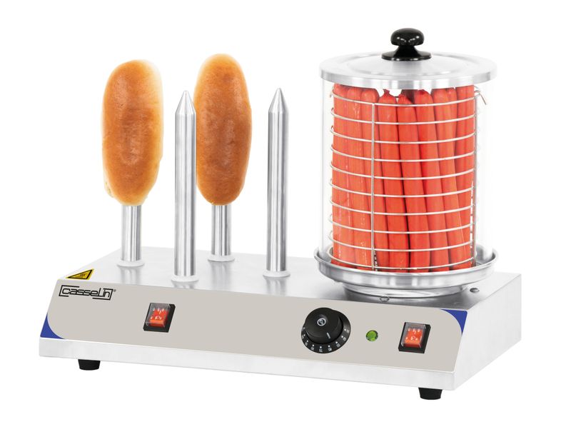 Macchina per Hot Dog Elettrico 4 Punzoni - Casselin