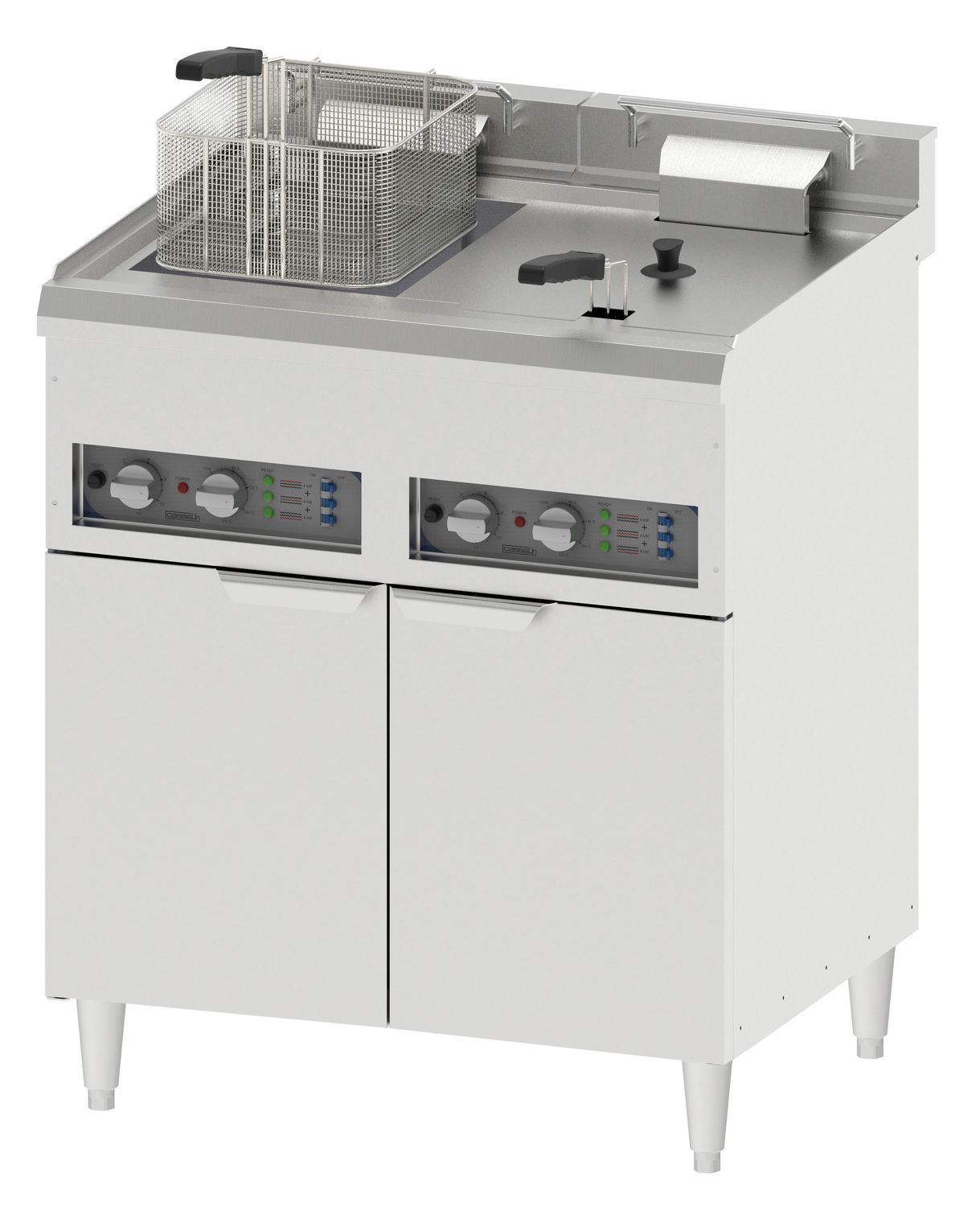 Friggitrice Elettrica su Vano 2 x 16 l - Casselin