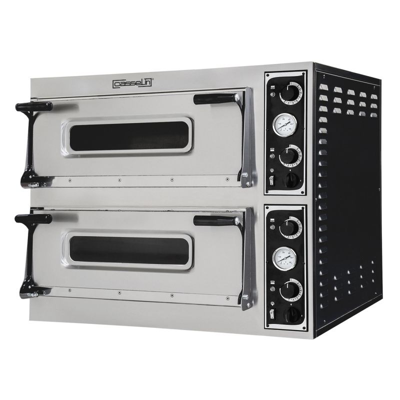 Forno Elettrico per Pizza 2 x 4 Pizze 40 cm - Casselin