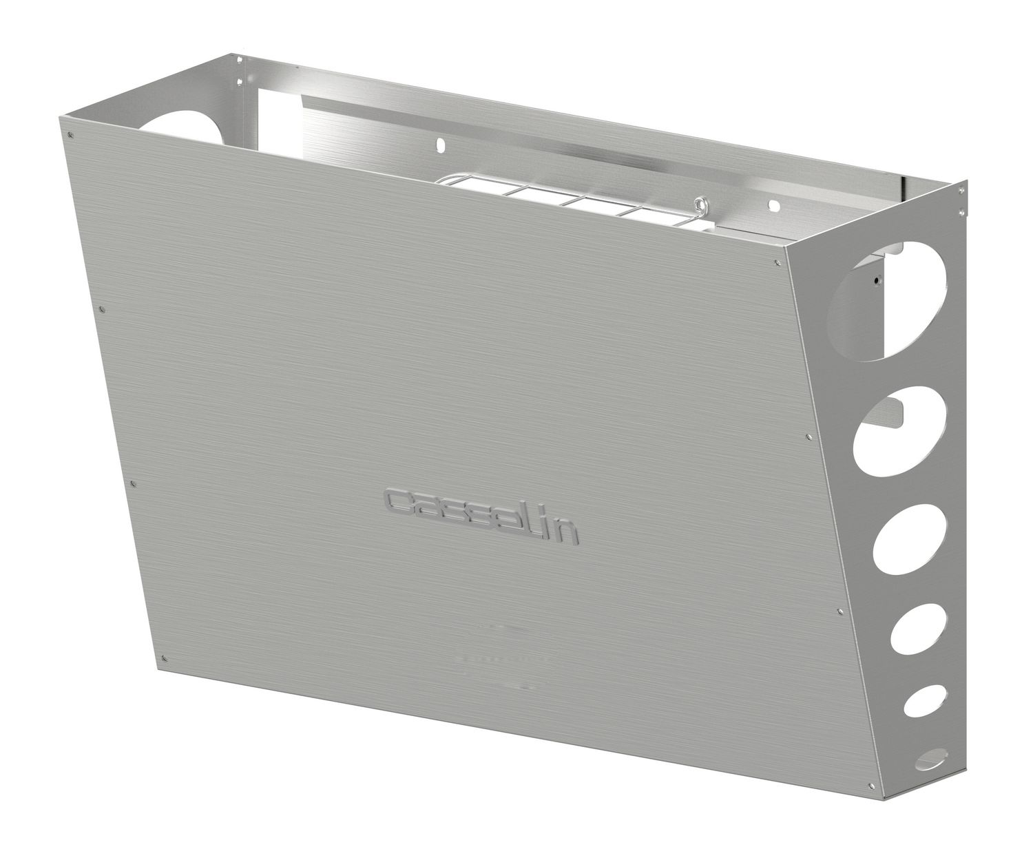 Sterminatore d'Insetti con Carta Moschicida 30W Acciaio - Casselin