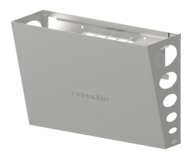 Sterminatore d'Insetti con Carta Moschicida 30W Acciaio - Casselin