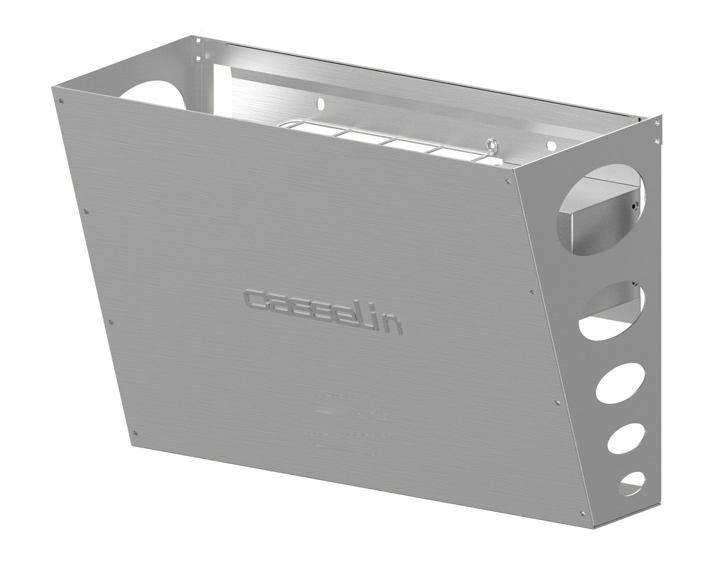 Sterminatore d'Insetti con Carta Moschicida 20W Acciaio - Casselin