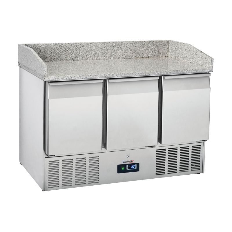 Tavolo Refrigerato con Alzatina 2 Porte GN 1/1 - Casselin