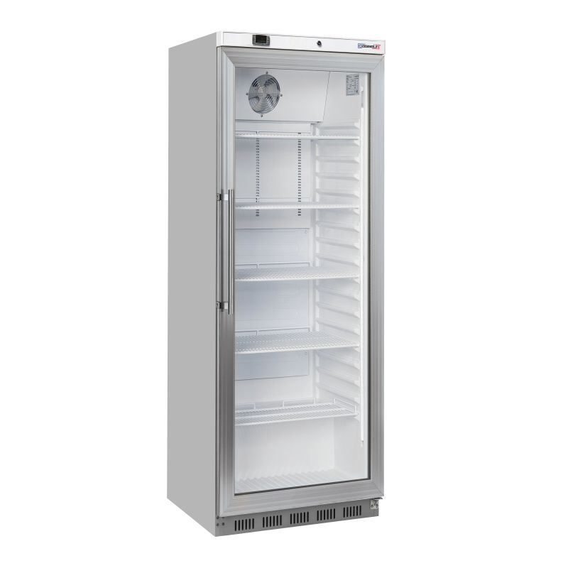 Armadio Positivo Vetro 400 l Acciaio inox - Casselin