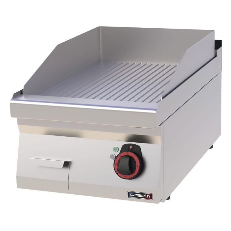 Fry Top in Ghisa Rigato 40 - Casselin