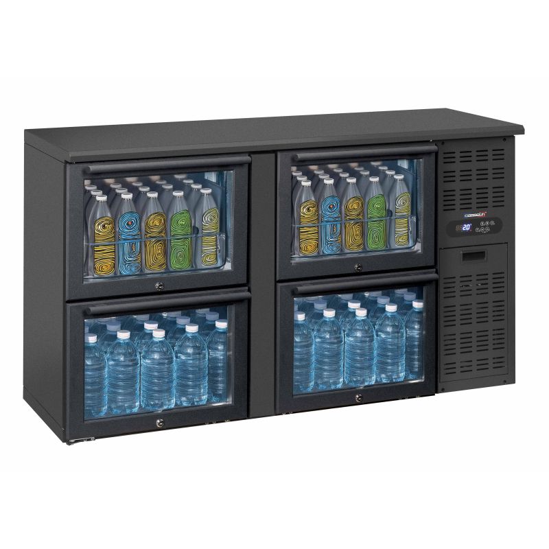 Back Bar 2 x 2 Cassetti Vetro - Casselin