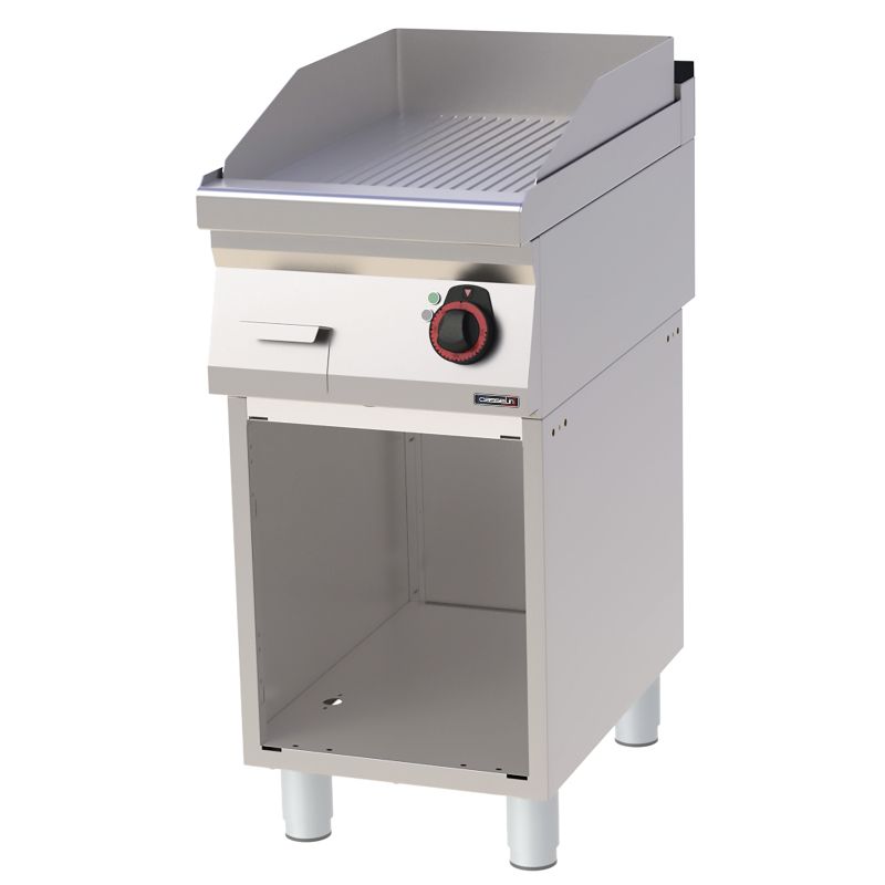 Fry Top in Ghisa Rigato su Vano 40 - Casselin