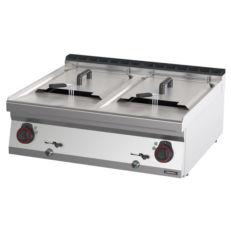 Friggitrice Elettrica Top 2 x 13 l 80 - Casselin