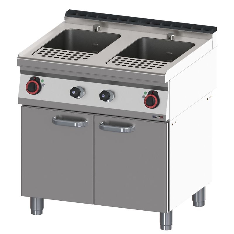 Cuocipasta su Vano 2 x 23 l 80 - Casselin