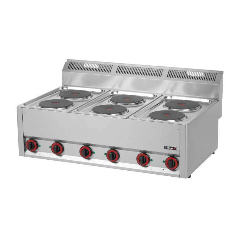 Piastre Elettriche Top 6 Fuochi T 99 - Casselin