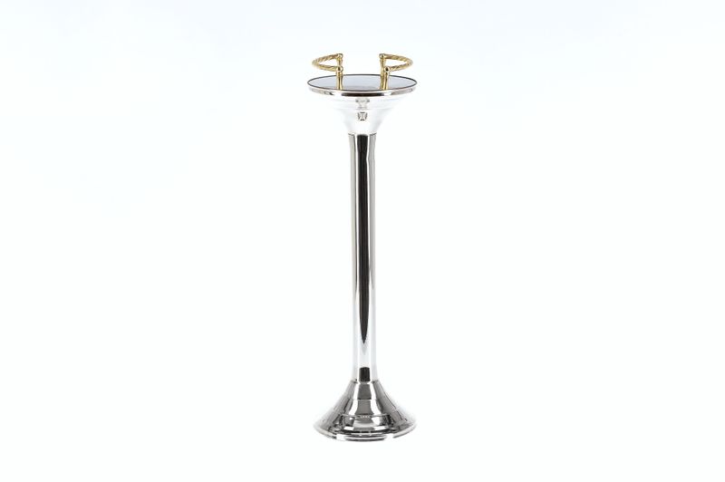 Colonna portasecchiello acciaio con raccordi 307 - Tirolix