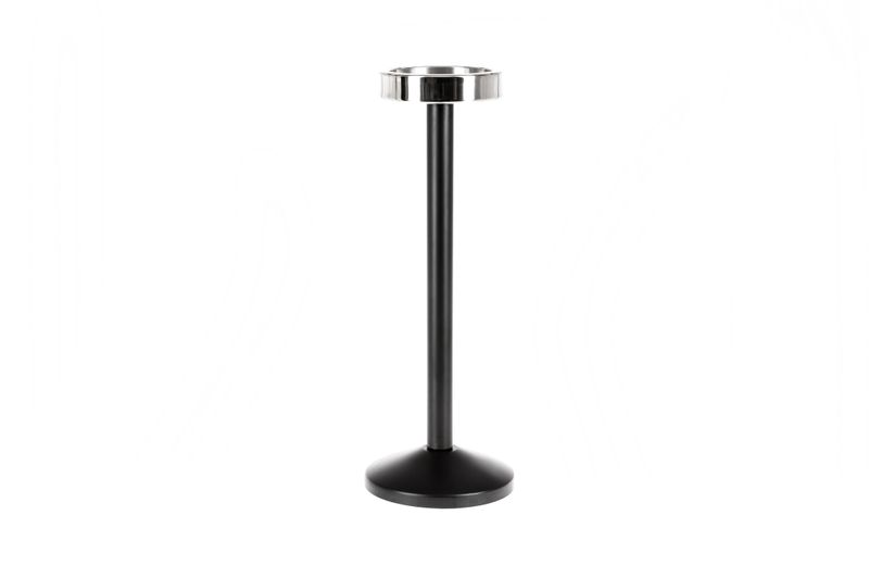 Colonna portasecchiello acciaio base e tubo verniciato 306 - Tirolix