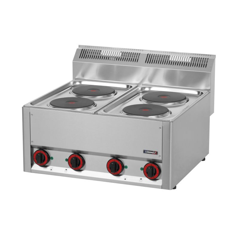 Piastre Elettriche Top 4 Fuochi T 66 - Casselin