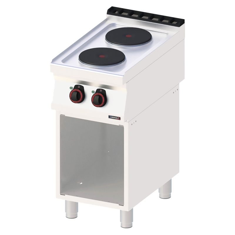 Fornello Elettrico 2 Fuochi su Vano 40 - Casselin