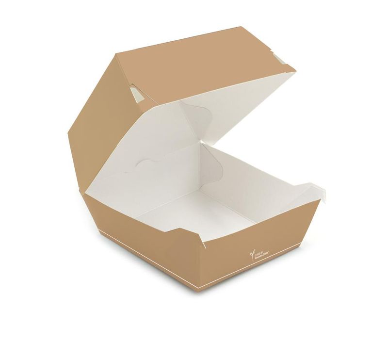 Set 300 Box take away in carta 18,5 x 18,5 cm - Byo