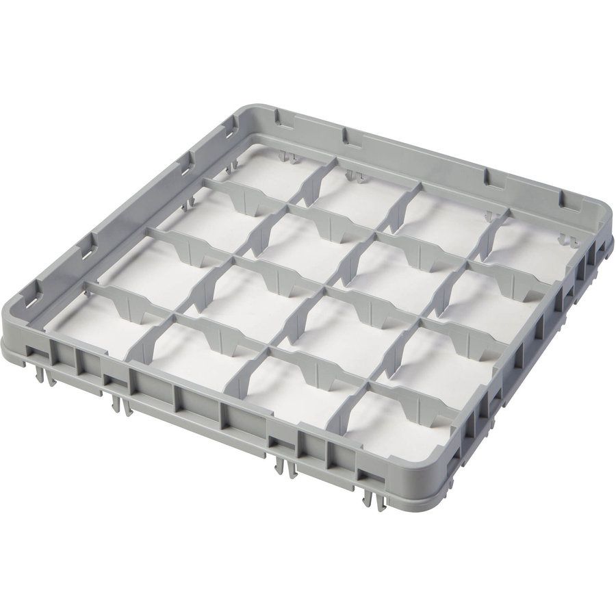 Rialzo Half-Drop a 16 Comparti Supplementare a Basso Profilo Camrack - Cambro