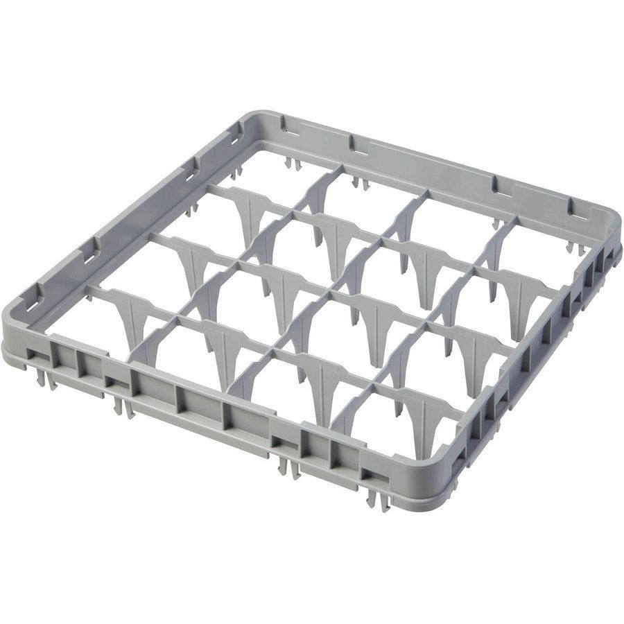 Rialzo Full-Drop a 16 Comparti Supplementare a Basso Profilo Camrack - Cambro