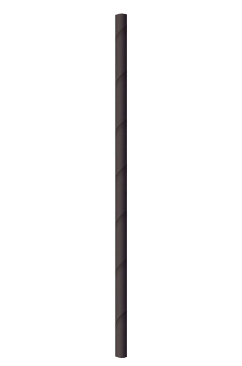 Set 5000 Cannuccia nera in carta 20 cm - Byo
