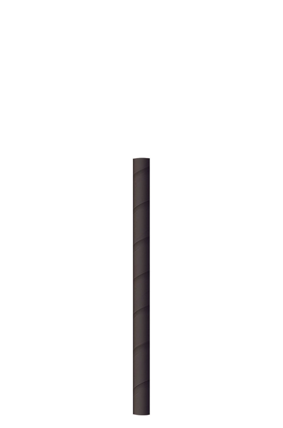 Set 5000 Cannuccia nera in carta 15 cm - Byo