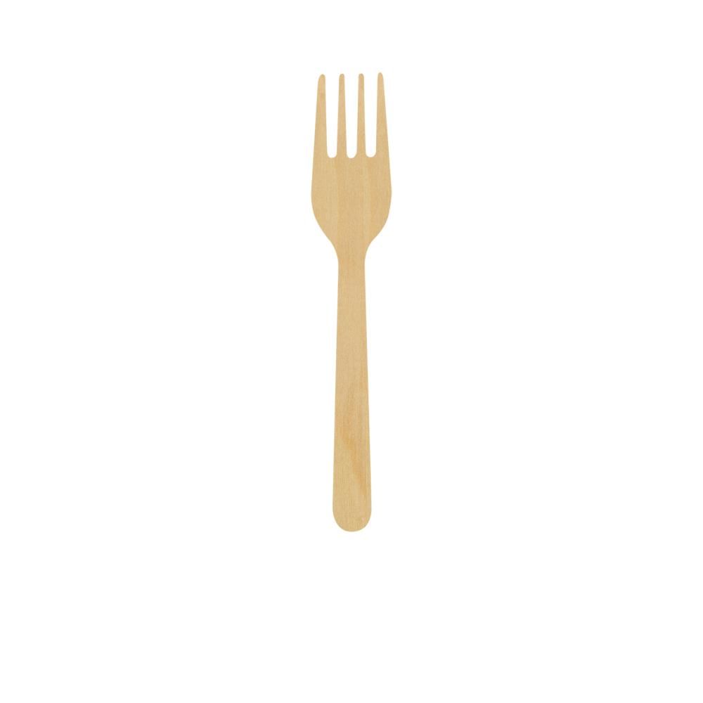 Set 1000 Forchetta apericena in legno 11,7 cm - Byo