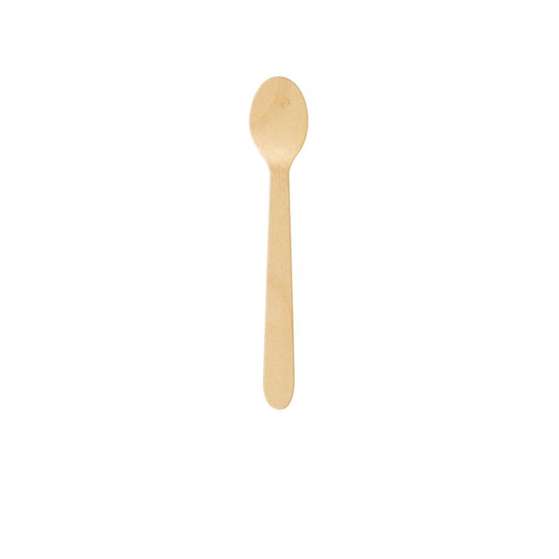 Set 1000 Cucchiaino in legno 11 cm Ecowood - Byo