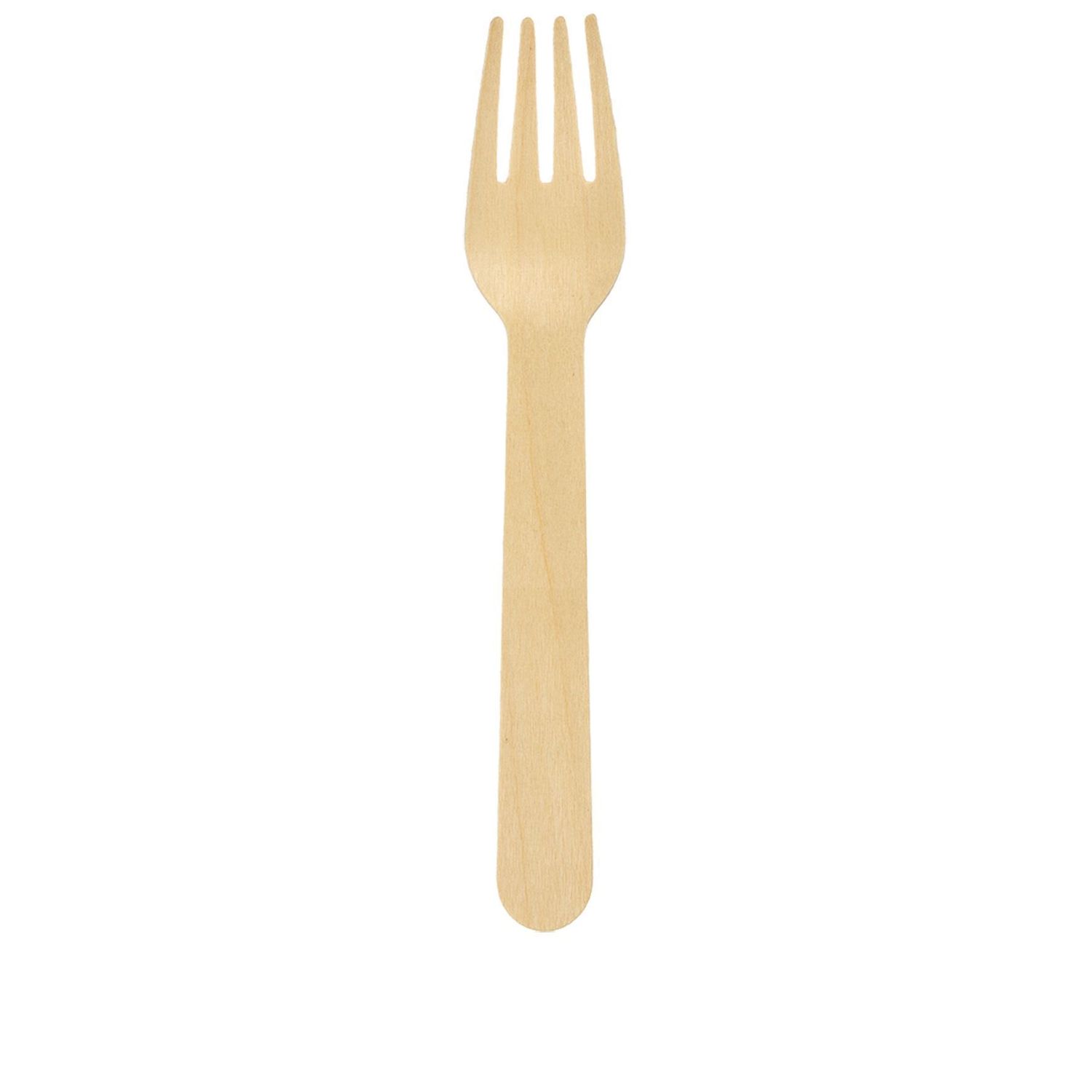 Set 1000 Forchetta in legno 16 cm Ecowood - Byo