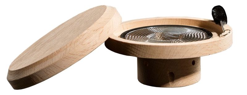 Affumicatore per cocktail in legno - Barprofessional