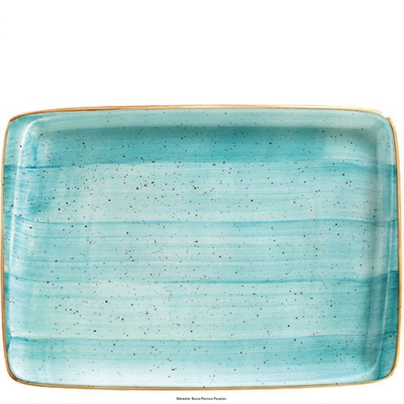 Piatto 36 x 25 cm Aura Aqua Moove - Bonna