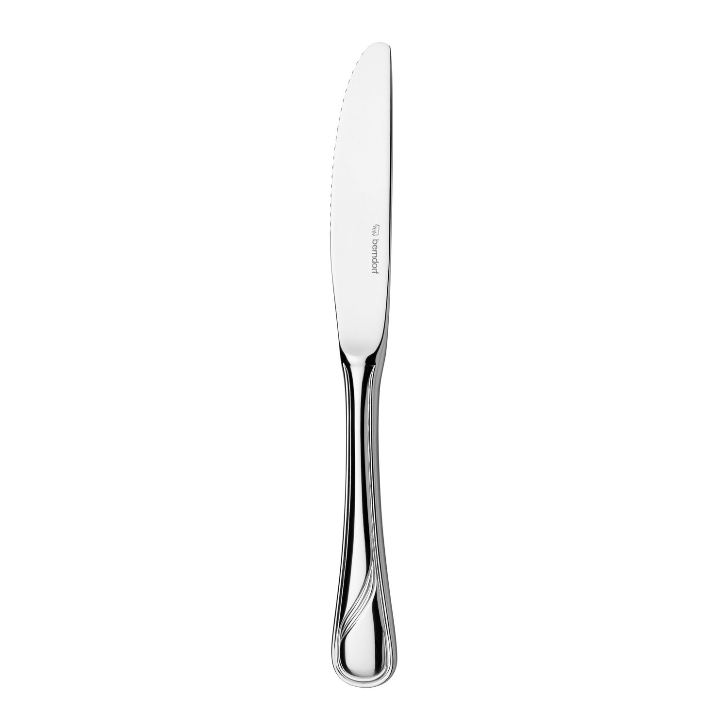 Coltello da Dessert con Manico Cavo Seghettato 204 mm Carina - Berndorf