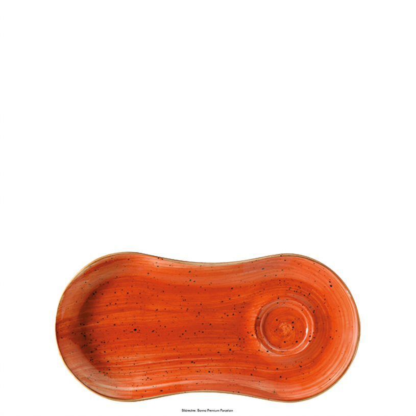 Piatto Unico 25 x 12 cm Aura Terracotta Gourmet - Bonna