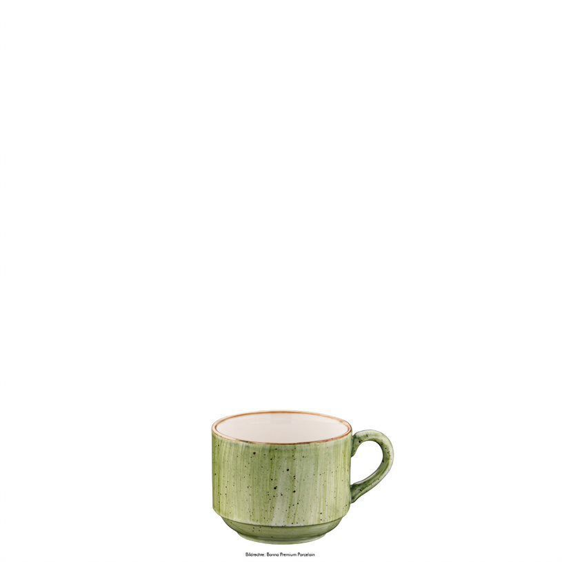 Tazza per Caffè Impilabile 0,21l Aura Therapy Banquet - Bonna