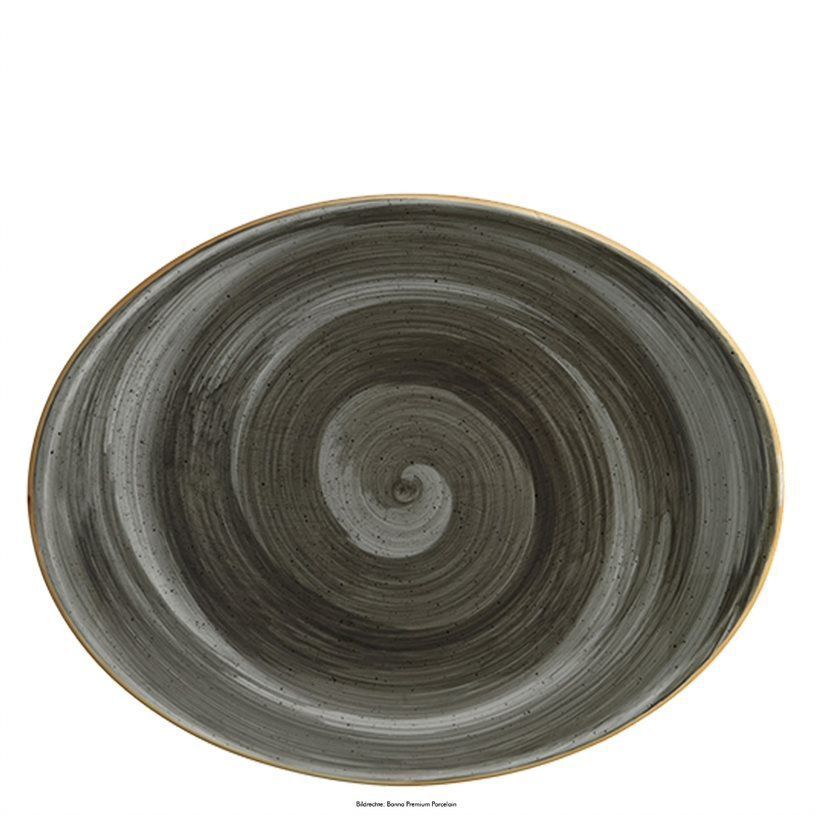 Piatto Ovale 31 x 24 cm Aura Space Moove - Bonna