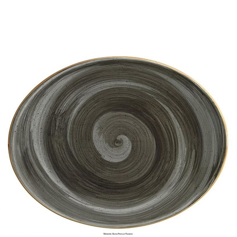 Piatto Ovale 31 x 24 cm Aura Space Moove - Bonna