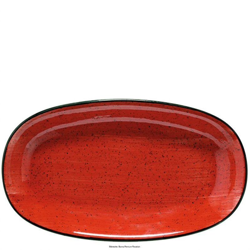 Piatto Ovale 19 x 11 cm Aura Passion Gourmet - Bonna