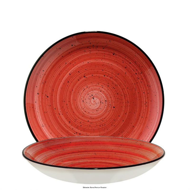Piatto Fondo 23 cm Aura Passion Bloom - Bonna