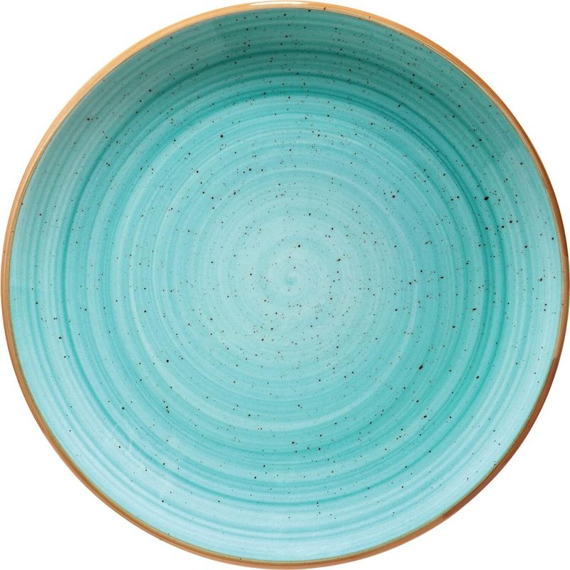 Piatto Piano 27 cm Aura Aqua Gourmet - Bonna